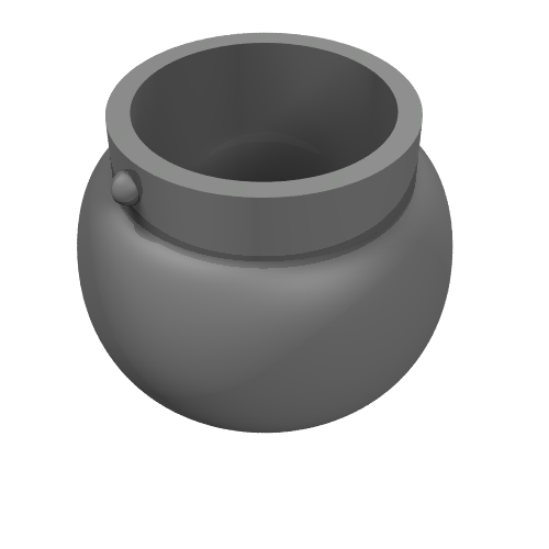 Part 98374 - Minifigure, Utensil Pot Small with Handle Holders - De BrickPlaats