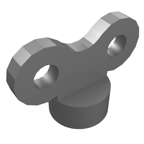 Part 98375 - Minifigure, Utensil Toy Winder Key - De BrickPlaats