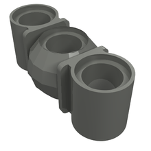 Part 98577 - Technic, Liftarm, Modified Ball Joint Middle 1 x 3 - De BrickPlaats