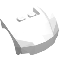 Part 98835 - Vehicle, Mudguard 3 x 4 x 1 2/3 Curved Front - De BrickPlaats