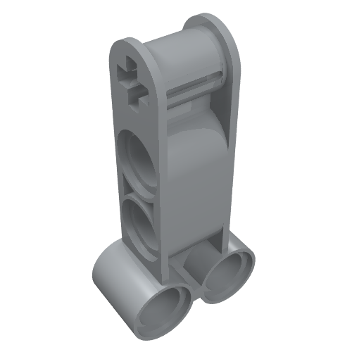 Part 98989 - Technic, Axle and Pin Connector Perpendicular Double 4L - De BrickPlaats