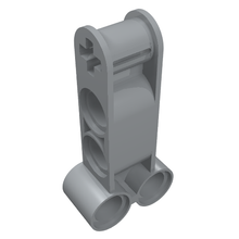 Part 98989 - Technic, Axle and Pin Connector Perpendicular Double 4L - De BrickPlaats