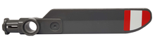 Part 99012pb07 - Technic Rotor Blade Small with Axle and Pin Connector End with Red and White Stripes (Unequal Width) Pattern on Top (Sticker) - Set 42020 - De BrickPlaats