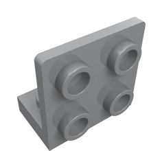 Part 99207 - Bracket 1 x 2 - 2 x 2 Inverted - De BrickPlaats