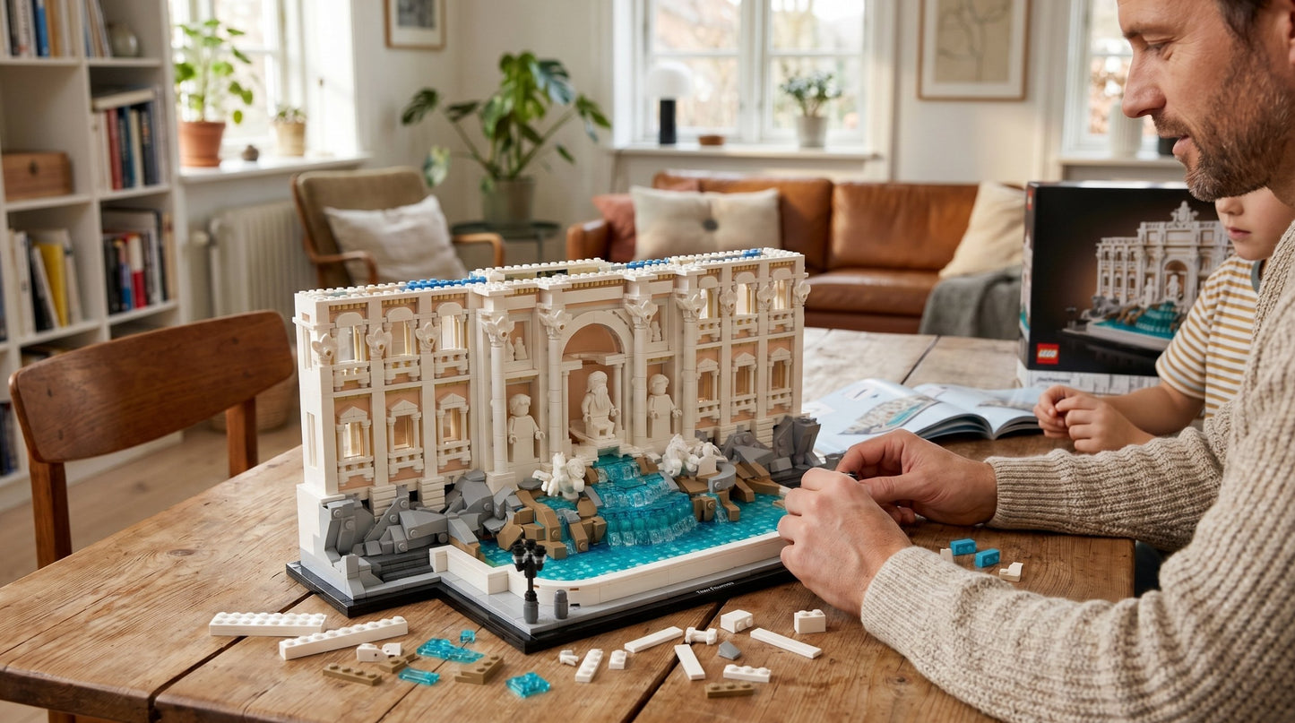 Set 21062 - Trevi Fountain - De BrickPlaats