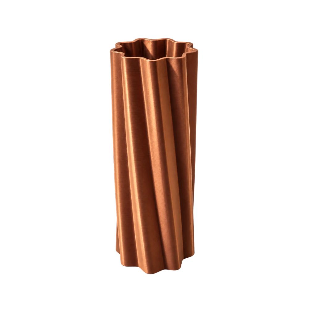 Vaas voor LEGO® bloemen | Metallic Bronze