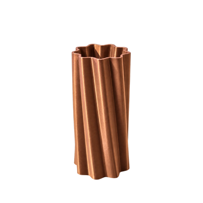 Vaas voor LEGO® bloemen | Metallic Bronze