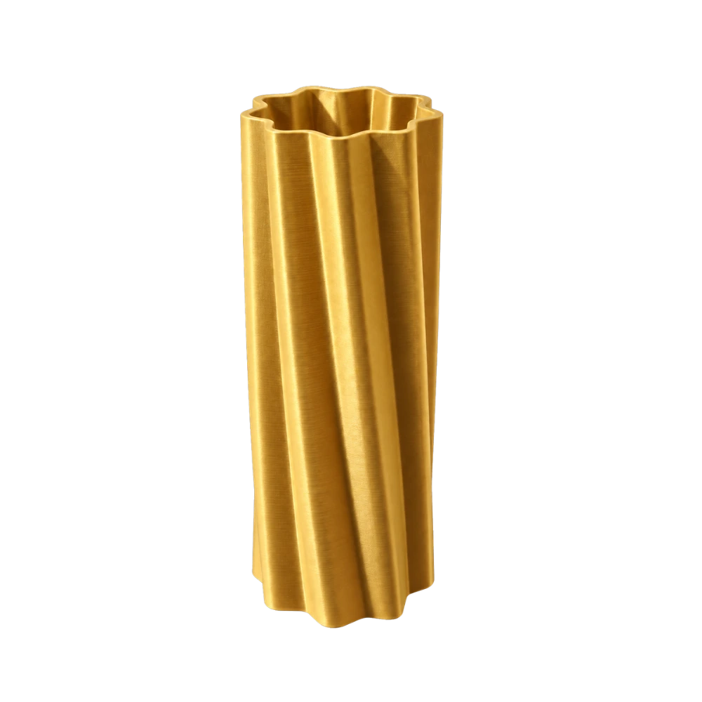 Vaas voor LEGO® bloemen | Metallic Goud
