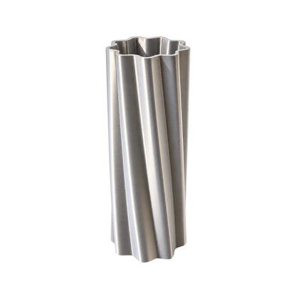 Vaas voor LEGO® bloemen | Metallic Zilver