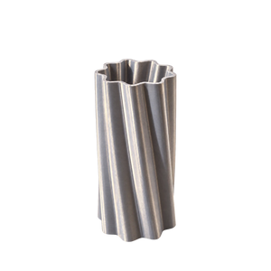 Vaas voor LEGO® bloemen | Metallic Zilver