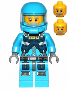 Minifigur ac006 – Soldat der Alien-Verteidigungseinheit 3