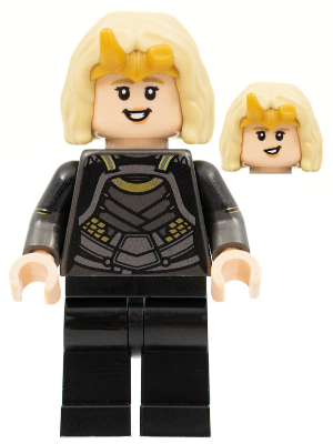Minifig colmar07 - Sylvie, Marvel Studios, Series 1 (Minifigure Only without Stand and Accessories) - De BrickPlaats