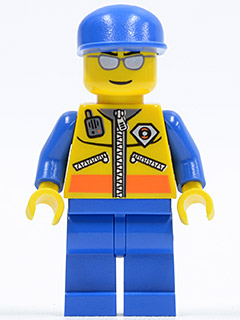 Minifig cty0089 - Coast Guard City - Patroller 3 - De BrickPlaats