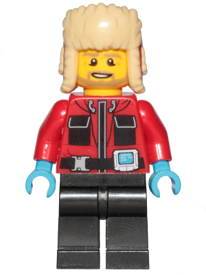 Minifig cty0905 - Arctic Photographer / Biologist - De BrickPlaats