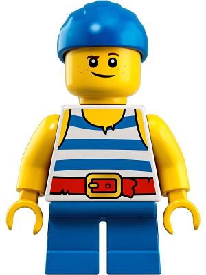Minifig idea071 - Jack 'Dark Shark' Doubloons - De BrickPlaats