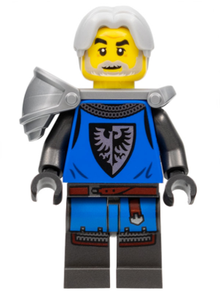 Minifig idea085 - Black Falcon - Male, Pearl Dark Gray Detailed Legs, Flat Silver Shoulder Pad - De BrickPlaats
