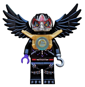 Minifig loc042 - Razar - Pearl Gold Armor - De BrickPlaats