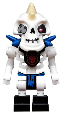 Minifig njo0025 - Nuckal (Skulkin) - Horizontal Grip Hands - De BrickPlaats