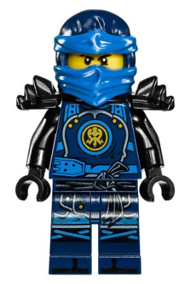 Minifig njo0282 - Jay - The Hands of Time, Black Armor - De BrickPlaats