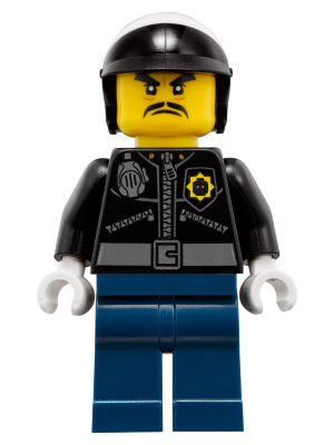 Minifig njo0357 - Officer Toque - De BrickPlaats