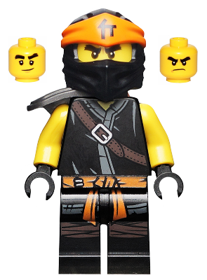 Minifig njo0532 - Cole - Secrets of the Forbidden Spinjitzu - De BrickPlaats