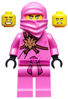 Minifig njo0561 - Zane - Avatar Pink Zane - De BrickPlaats
