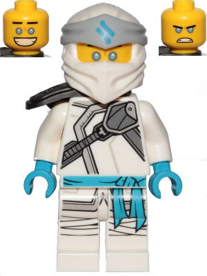 Minifig njo0623 - Zane - Secrets of the Forbidden Spinjitzu, Yellow Head - De BrickPlaats
