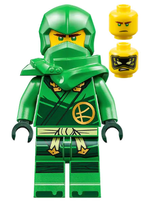 Minifigur njo0813 – Lloyd – Dragons Rising, Tunika, Kapuze
