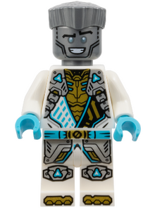 Minifig njo0934 - Zane - Dragons Rising, Tunic with Shoulder Armor, Hair - De BrickPlaats