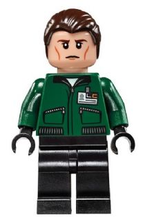 Minifig sh0224 - LexCorp Henchman 1 - Black Legs - De BrickPlaats
