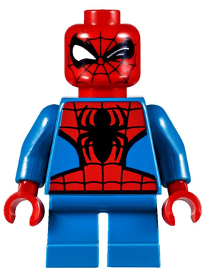 Minifig sh0360 - Spider-Man - Short Legs, Winking - De BrickPlaats