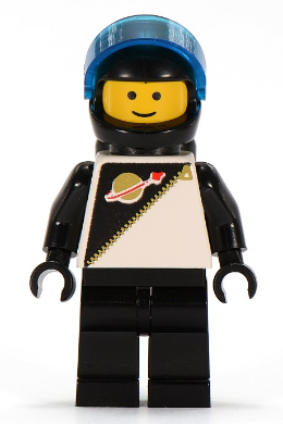 Minifig sp013 - Futuron - Black - De BrickPlaats