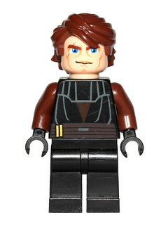 Minifig sw0183 - Anakin Skywalker - Large Eyes, Reddish Brown Arms - De BrickPlaats