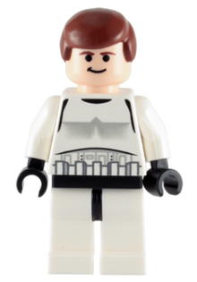 Minifig sw0205 - Han Solo - Stormtrooper Outfit - De BrickPlaats