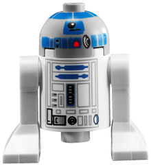 Minifig sw0217 - Astromech Droid, R2-D2, Light Bluish Gray Head - De BrickPlaats