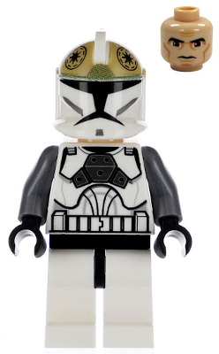 Minifigur sw0221 - Klonkrieger-Schütze (Phase 1) - Große Augen