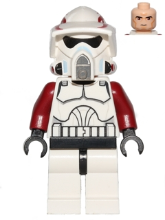 Minifig sw0378 - Clone ARF Trooper, Rancor Battalion (Phase 1) - Large Eyes - De BrickPlaats