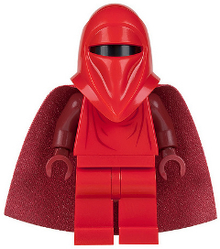Minifig sw0521 - Royal Guard with Dark Red Arms and Hands - De BrickPlaats