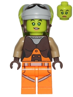Minifig sw0576 - Hera Syndulla - Dark Tan Arms - De BrickPlaats