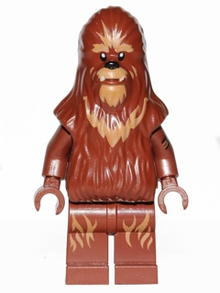 Minifig sw0627 - Wookiee, Printed Arm - De BrickPlaats