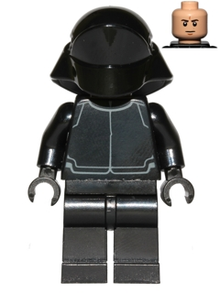 Minifig sw0671 - First Order Crew Member (Fleet Engineer / Gunner) - Light Nougat Head - De BrickPlaats