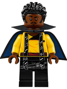 Minifig sw0923 - Lando Calrissian, Young (Short Cape with Collar) - De BrickPlaats