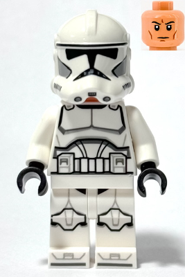 Minifig sw1319 - Clone Trooper (Phase 2) - Nougat Head - De BrickPlaats