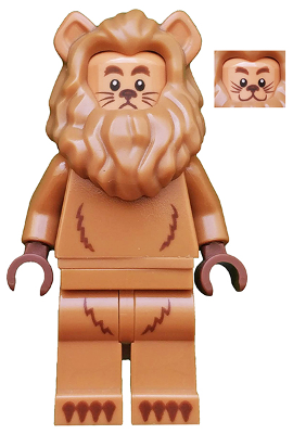 Minifig tlm164 - Cowardly Lion, The LEGO Movie 2 (Minifigure Only without Stand and Accessories) - De BrickPlaats