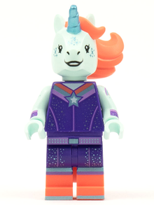 Minifig vid005 - Unicorn DJ - De BrickPlaats