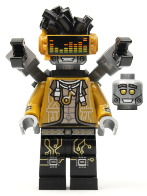 Minifig vid014 - HipHop Robot - De BrickPlaats