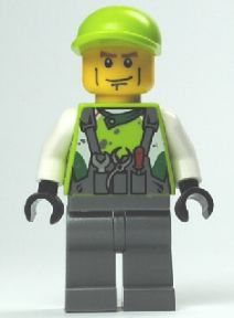 Minifig wr013 - Crew Member 2 - De BrickPlaats