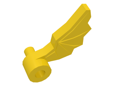 Part x46 - Minifigure, Plume Dragon Wing Left - De BrickPlaats